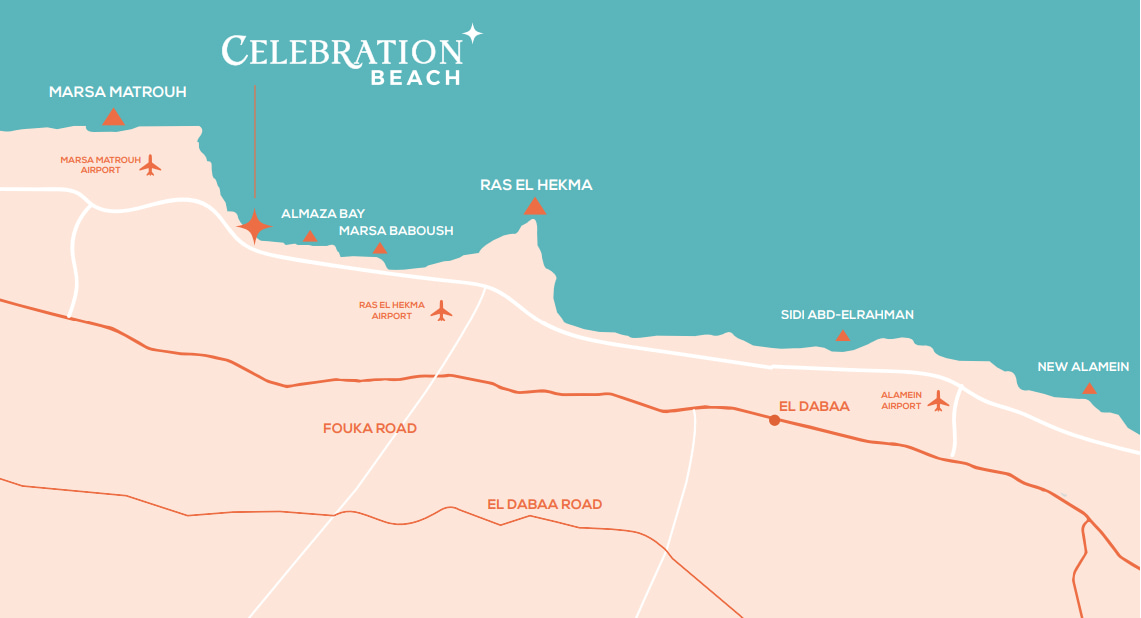موقع celebration beach